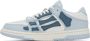 AMIRI Blue Skel Top Low Sneakers - Thumbnail 3