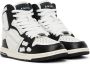 AMIRI Kids Black & White Skel Top Sneakers - Thumbnail 4