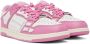 AMIRI Kids Pink & White Skel Sneakers - Thumbnail 4