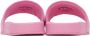 AMIRI Kids Pink Logo Pool Slides - Thumbnail 2
