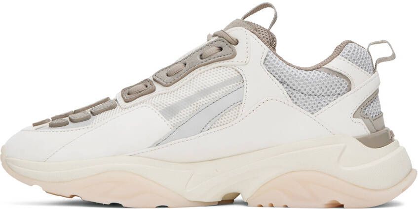 AMIRI Off-White & Gray Bone Runner Sneakers