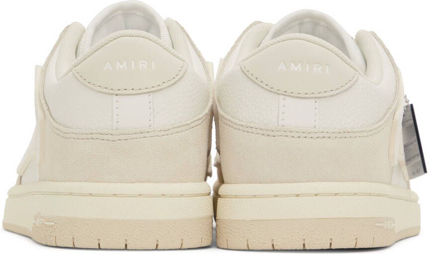 AMIRI Off-White Skel Top Low Sneakers