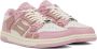AMIRI Pink Skel Top Low Sneakers - Thumbnail 4