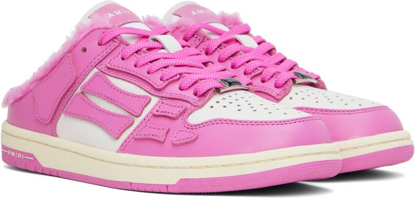 AMIRI Pink Skel Top Sneakers