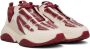 AMIRI Red & White Bone Runner Low-Top Sneakers - Thumbnail 4