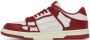 AMIRI Red & White Skel Low Sneakers - Thumbnail 3