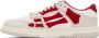 AMIRI Red & White Skel Top Low Sneakers - Thumbnail 3