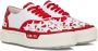 AMIRI Red & White Stars Court Sneakers - Thumbnail 4