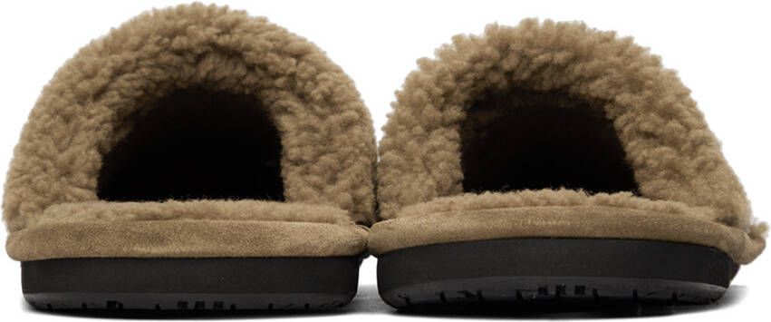 AMIRI Tan Lux Slippers