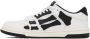 AMIRI White & Black Skel Top Low Sneakers - Thumbnail 3