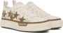 AMIRI White & Brown Stars Court Low-Top Sneakers - Thumbnail 4