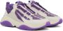 AMIRI White & Purple Bone Runner Sneakers - Thumbnail 4