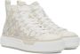 AMIRI White Stars Court High-Top Sneakers - Thumbnail 4