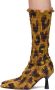 Amy Crookes Black & Tan Lucienne Boots - Thumbnail 3