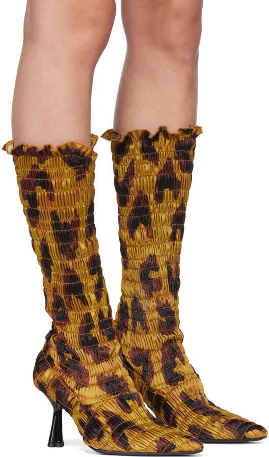 Amy Crookes Black & Tan Lucienne Boots