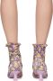 Amy Crookes Purple Marthe Ankle Boots - Thumbnail 2