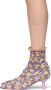 Amy Crookes Purple Marthe Ankle Boots - Thumbnail 3