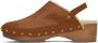 Ancient Greek Sandals Brown Classic Closed Clogs - Thumbnail 3