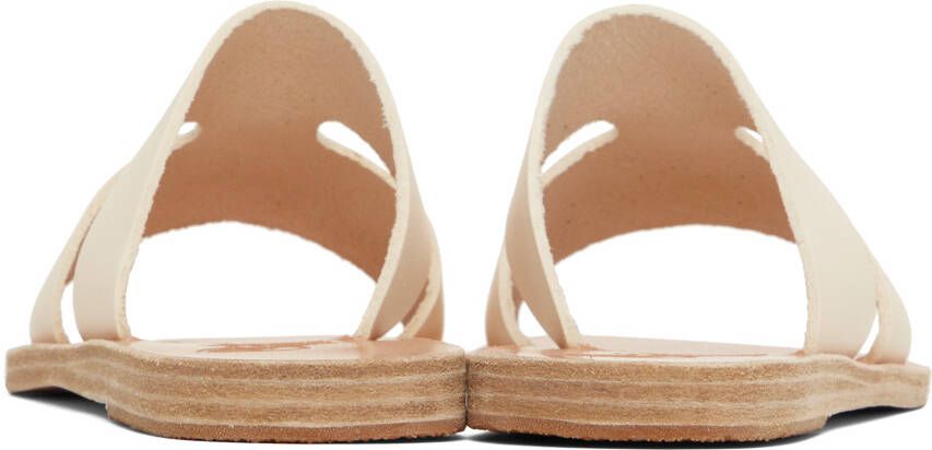 Ancient Greek Sandals Off-White Apteros Sandals