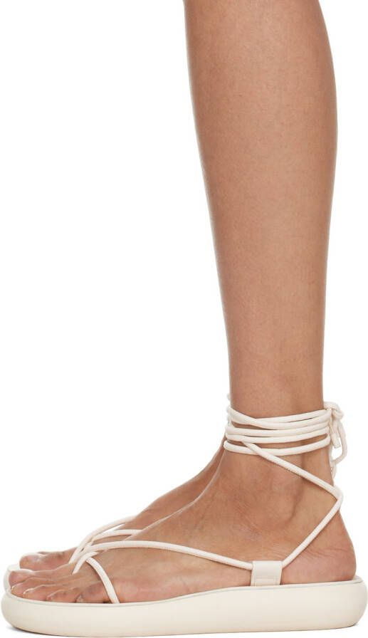 Ancient Greek Sandals Off-White Diakopes Comfort Sandals