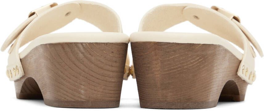 Ancient Greek Sandals Off-White Omia Clogs