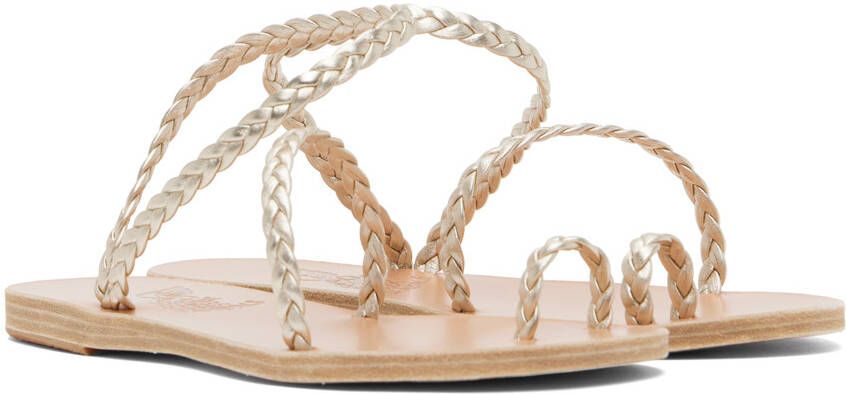 Ancient Greek Sandals Silver Eleftheria Sandals