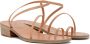 Ancient Greek Sandals Tan Apli Eleftheria Heels - Thumbnail 4