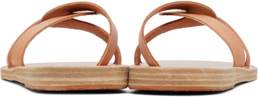 Ancient Greek Sandals Tan Desmos Sandals