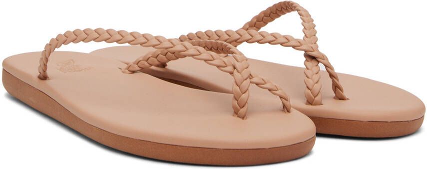 Ancient Greek Sandals Tan Ioulia Sandals