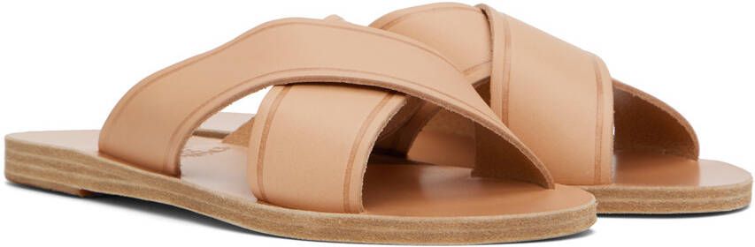 Ancient Greek Sandals Tan Thais Sandals