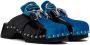 Ancuta Sarca Black & Blue Beetle Clogs - Thumbnail 4