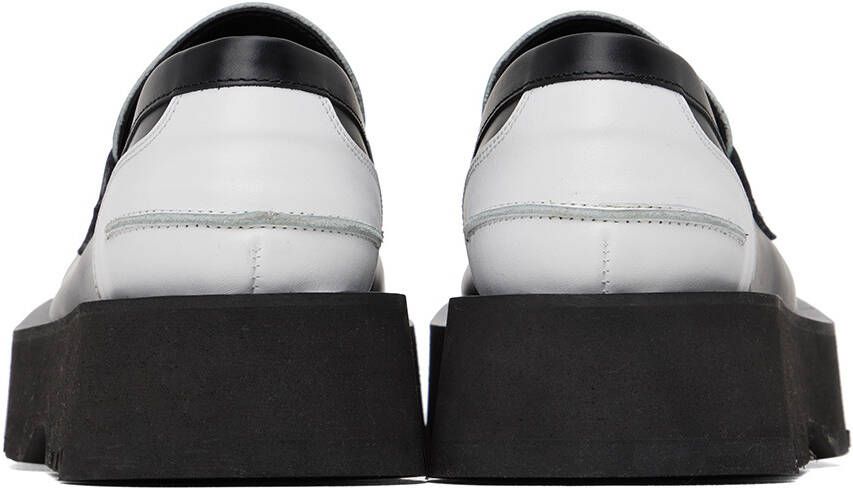 Andersson Bell Black & White Broeils 23 Penny Loafers