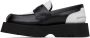 Andersson Bell Black & White Broeils 23 Penny Loafers - Thumbnail 3