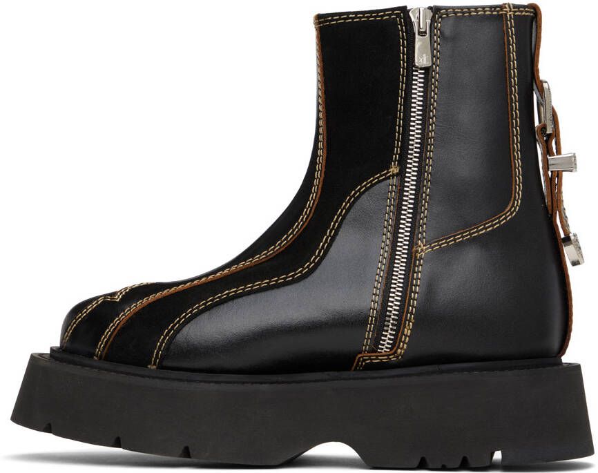 Andersson Bell Black Fia Ankle Boots