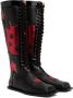 ANDREJ GRONAU SSENSE Exclusive Black Beetle Boxing Boots - Thumbnail 4