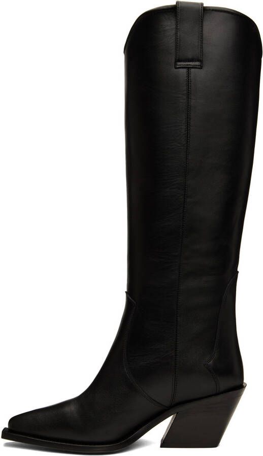 ANINE BING Tania knee-high boots Black - Picture 3