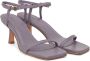 ANINE BING Purple Invisible Heeled Sandals - Thumbnail 4