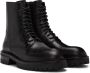 Ann Demeulemeester Black Alec Ankle Boots - Thumbnail 4