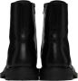 Ann Demeulemeester Black Combat Boots - Thumbnail 2