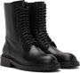 Ann Demeulemeester Black Danny Ankle Boots - Thumbnail 4