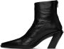 Ann Demeulemeester Black Florentine Boots - Thumbnail 3