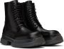Ann Demeulemeester Black Koos Boots - Thumbnail 4