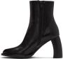 Ann Demeulemeester Black Lisa Ankle Boots - Thumbnail 3