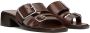 A.P.C. Brown Aly À Talon Heeled Sandals - Thumbnail 4
