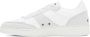 A.P.C. White & Gray Plain Sneakers - Thumbnail 3