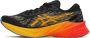 Asics Black & Orange NOVABLAST 3 Sneakers - Thumbnail 3