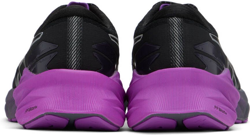 Asics Black & Purple NOVABLAST 3 LITE-SHOW Sneakers