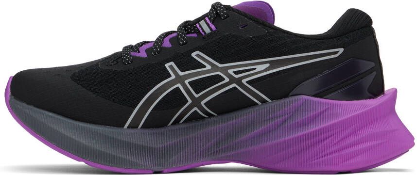 Asics Black & Purple NOVABLAST 3 LITE-SHOW Sneakers