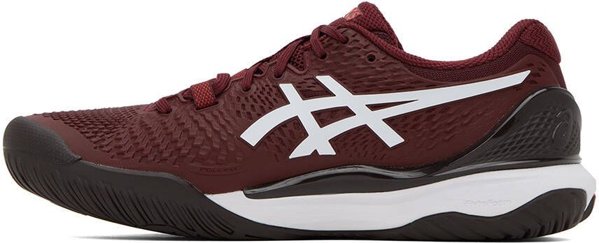 Asics Burgundy Gel-Resolution 9 Sneakers