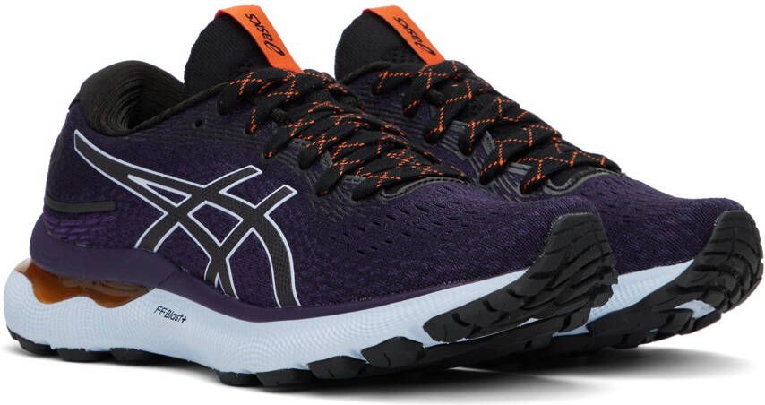 Asics Purple & Black GEL-NIMBUS 24 TR Sneakers